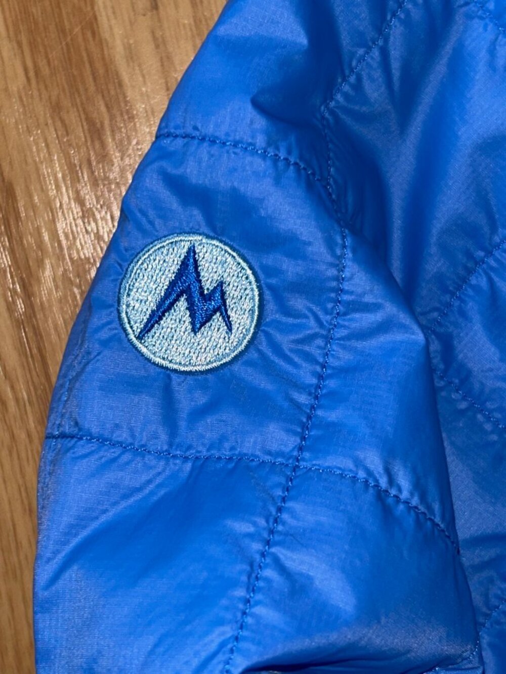 Marmot Calen Women’s XL Blue PrimaLoft Quilted Jacket – New With Tags - Picture 5 of 8